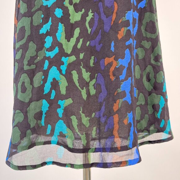 NWT Mint Velvet Alex Leopard Print Halter Neck Top Bow Tie Blouse US10 UK14 - Picture 4 of 13